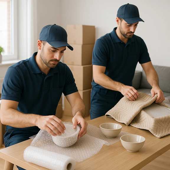 بسته بندی اثاثیه