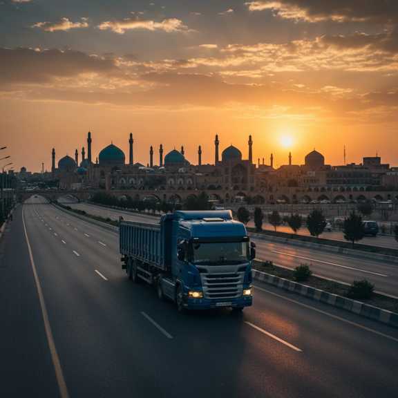 حمل بار بین شهری از اصفهان