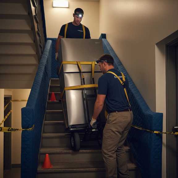 کارگر ماهر اسباب کشی در شب