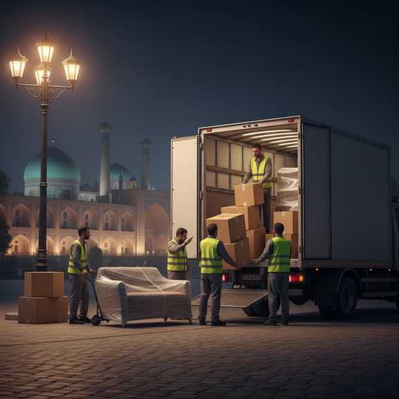  حمل اثاثیه منزل اصفهان شبانه‌روزی