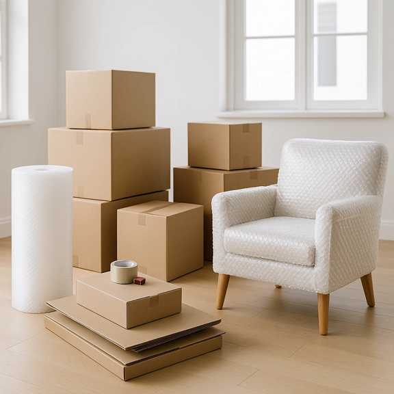 لوازم بسته‌بندی اثاثیه منزل