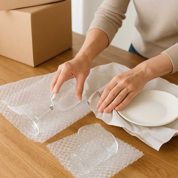 بسته بندی لوازم اشپزخانه